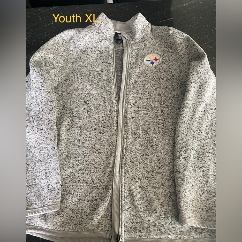 Pittsburgh Steelers Long Sleeve Zip Up